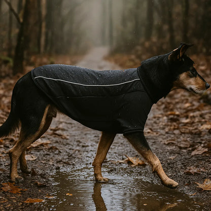 Hundejacke Winter | Softshell wasserdicht &amp; atmungsaktiv
