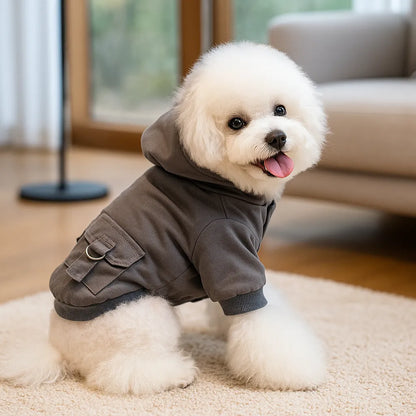 Warme Hundejacke mit Kapuze | Bequem &amp; stilvoll für den Winter