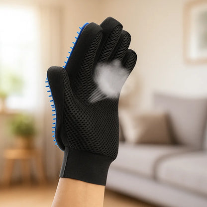 Fellpflegehandschuh | Losen Haaren Haarentferner &amp; Massagehandschuh für Hund &amp; Katze