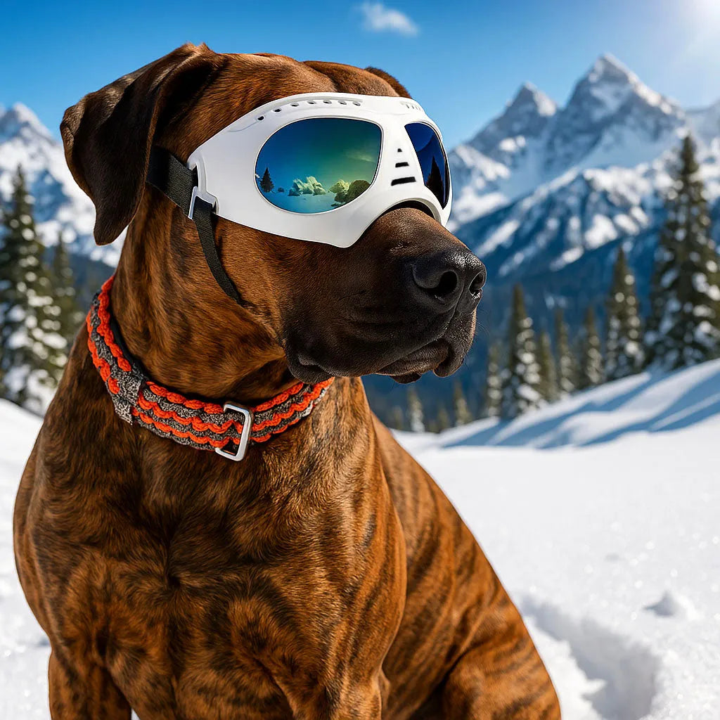 Hundeschutzbrille – Winddicht &amp; mit UV-Schutz für kleine und mittelgroße Hunde