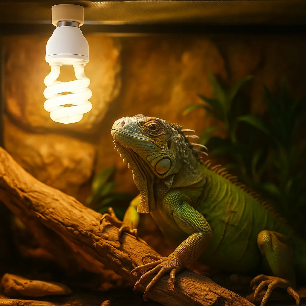 UVB Lampe 13W/26W | Für Reptilien, Schildkröten, Echsen &amp; Schlangen