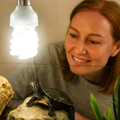UVB Lampe 13W/26W | Für Reptilien, Schildkröten, Echsen &amp; Schlangen