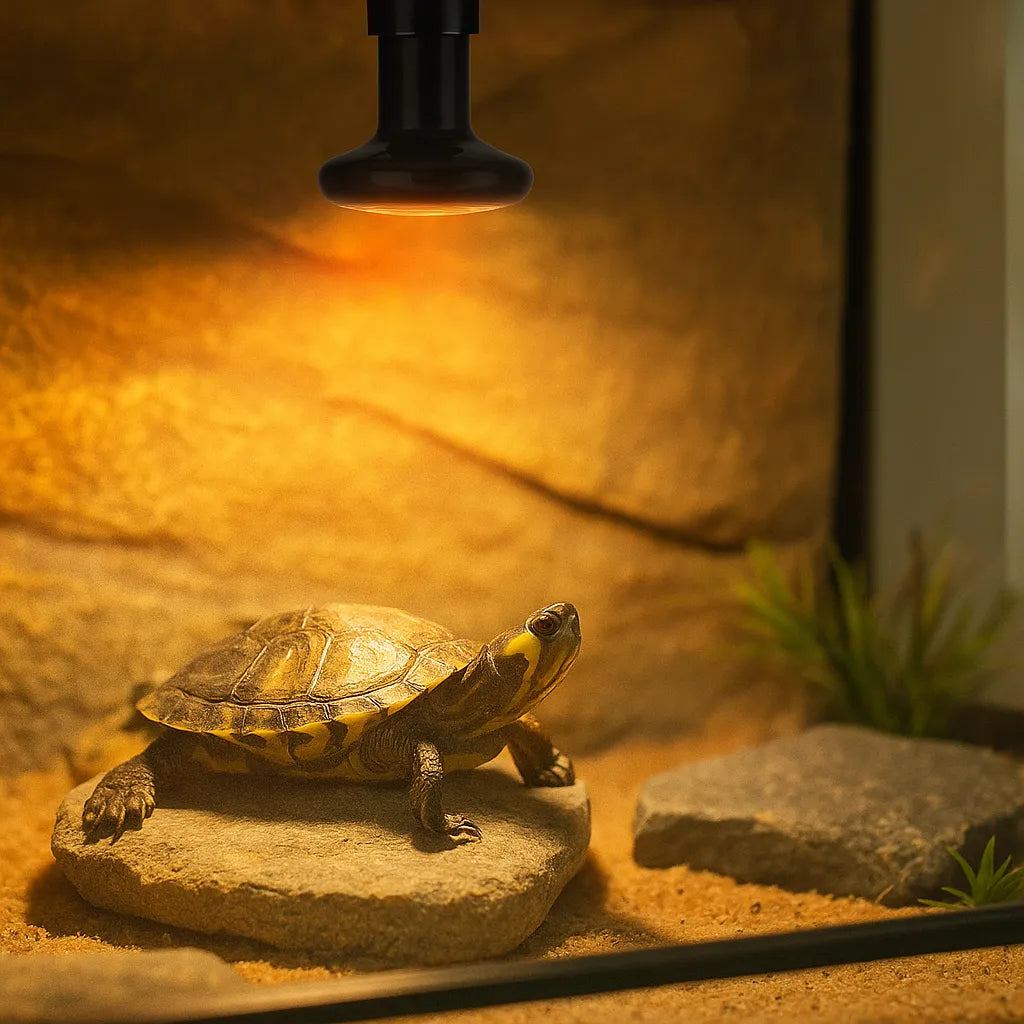 Dunkelstrahler Reptilien – Keramik-Heizlampe E27 (25W-100W)