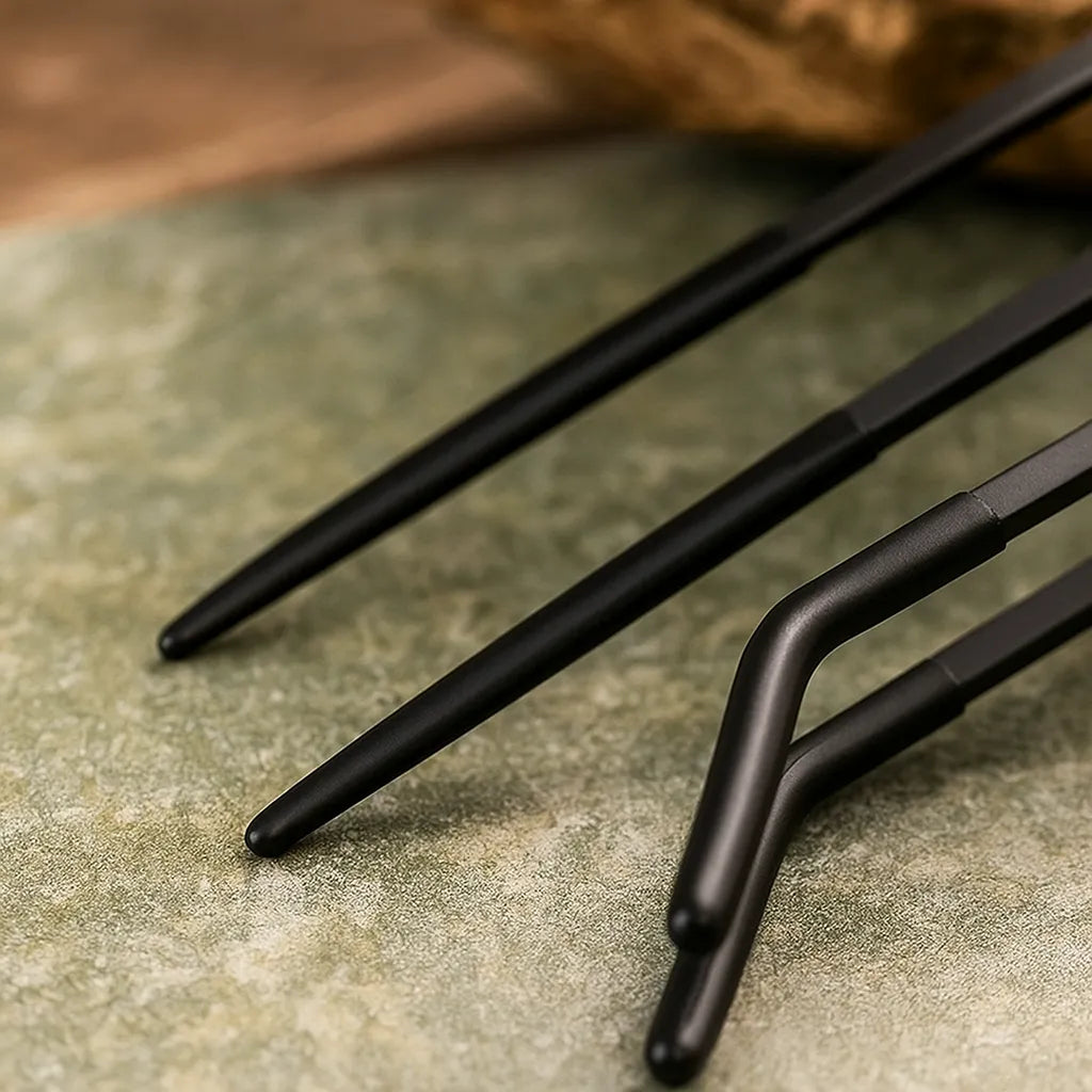 Futterpinzette Reptilien | Edelstahl Futterzange 4er-Set