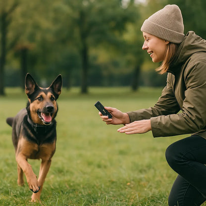 Hundetrainingshalsband | Ton, Vibration &amp; Impuls | 800m
