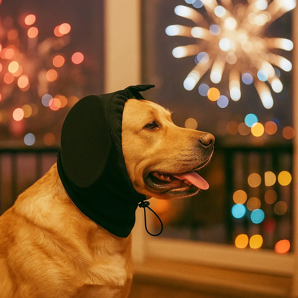 Hunde Gehörschutz | Lärmschutz gegen Angst, Silvester &amp; Gewitter