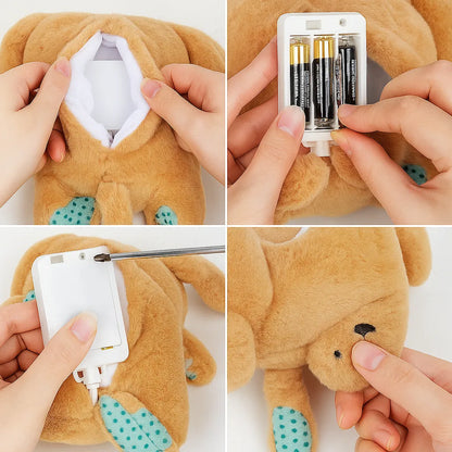 Welpen Kuscheltier mit Atmung | Fur Hunde