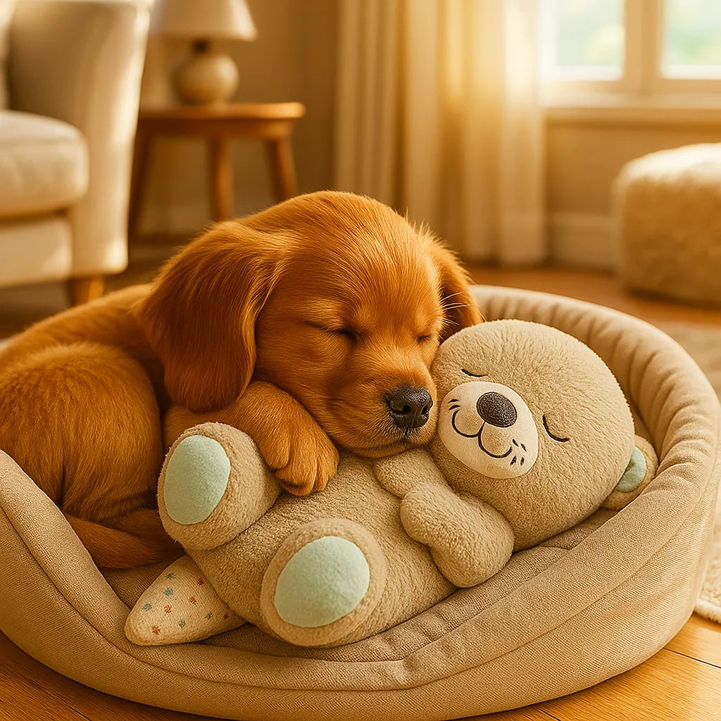 Welpen Kuscheltier mit Atmung | Fur Hunde