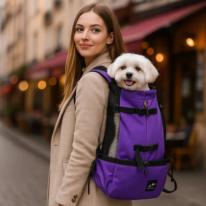 Transportrucksack atmungsaktiv – Für kleine und mittelgroße Hunde