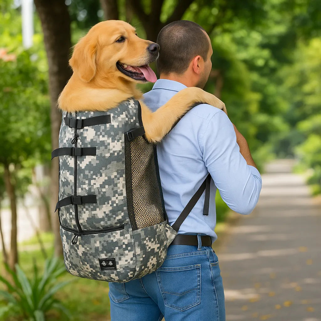 Transportrucksack atmungsaktiv – Für kleine und mittelgroße Hunde