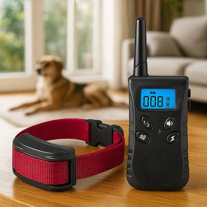 Halsband Hund | Erziehung &amp; Anti-Bell Training mit Vibration &amp; Ton