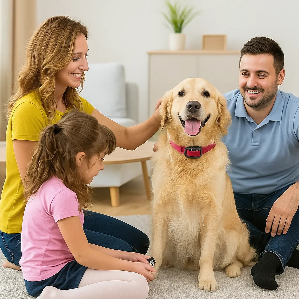 Halsband Hund | Erziehung &amp; Anti-Bell Training mit Vibration &amp; Ton