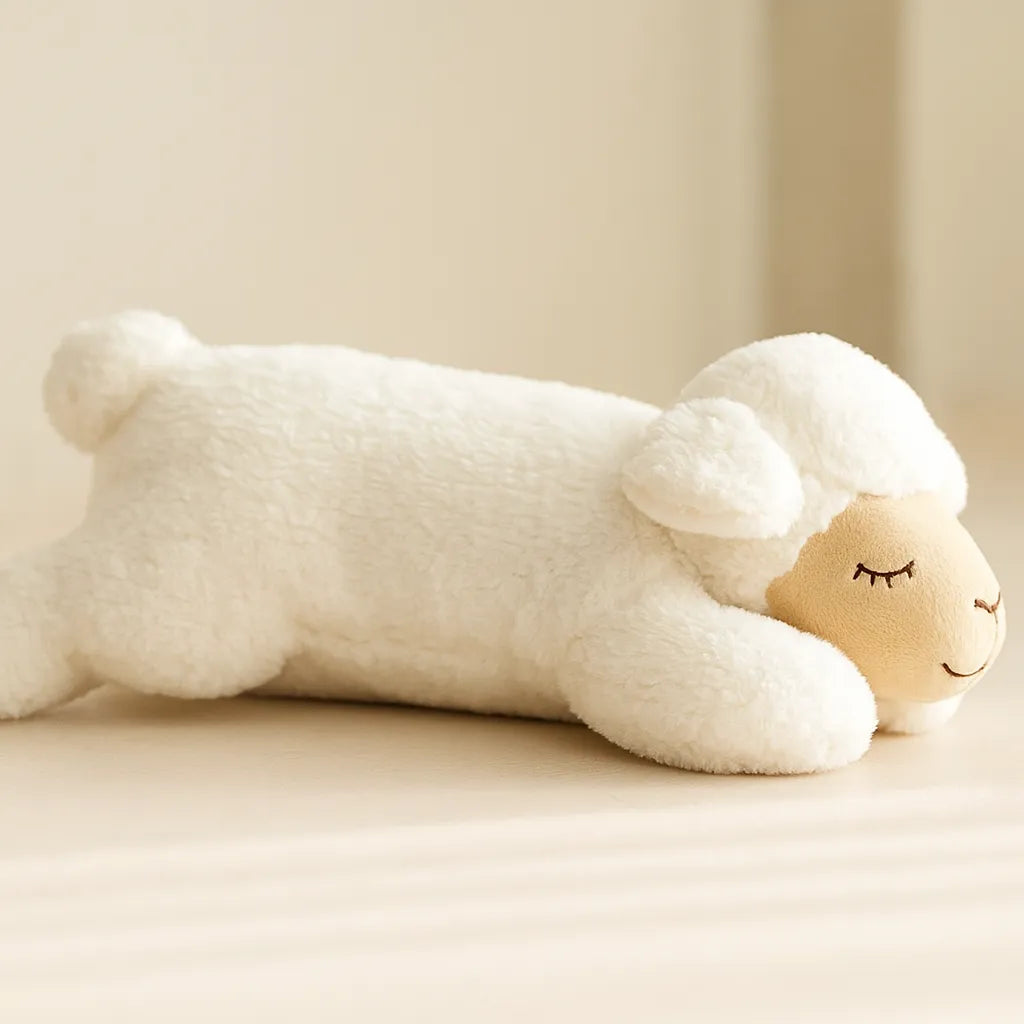 Hundespielzeug mit Herzschlag für Welpen | Kuscheltier gegen Trennungsangst &amp; Stress