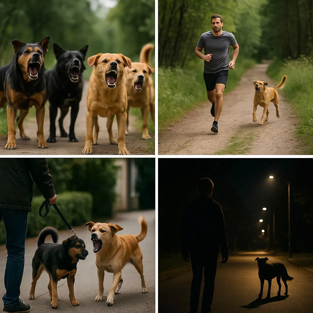 Hundeschreck Ultraschallgerät für unterwegs | Schützt beim Joggen, Spazieren &amp; Reisen