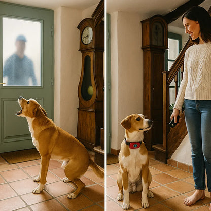 Halsband Hund – Erziehung &amp; Anti-Bell Training mit Ton, Vibration &amp; Impuls