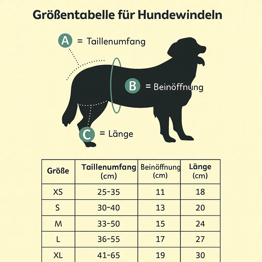 Hundewindeln waschbar | Auslaufsicher &amp; Atmungsaktiv