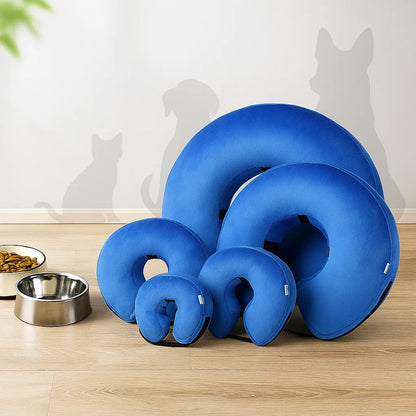 Aufblasbarer Schutzkragen für Katzen | Weich &amp; verstellbar