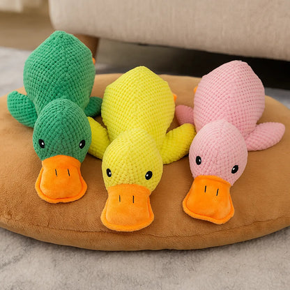 Hundespielzeug Ente mit Sound | Interaktiv &amp; robust