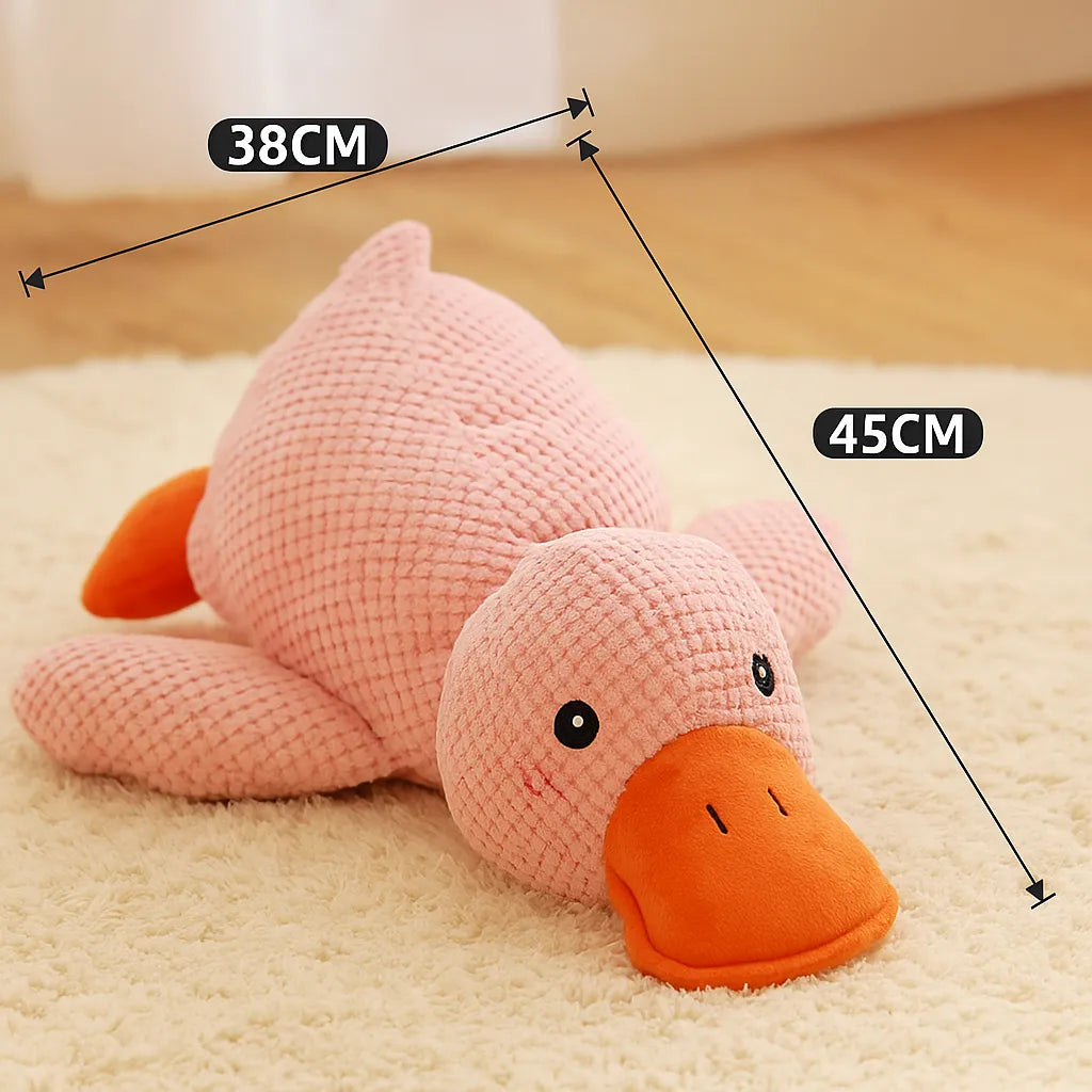 Hundespielzeug Ente mit Sound | Interaktiv &amp; robust