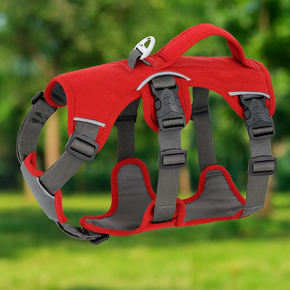 Hundegeschirr gegen Ziehen | Reflektierend &amp; sicher mit Griff