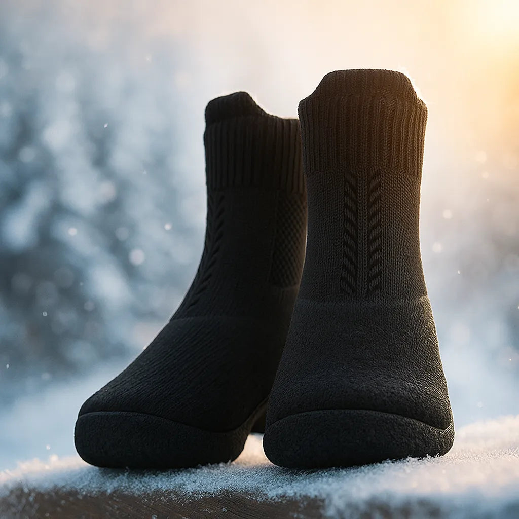 Hundeschuhe Winter wasserdicht – warm gefüttert &amp; rutschfest