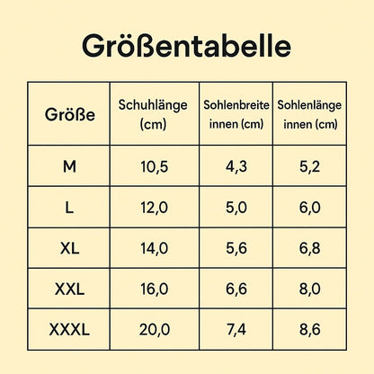Hundeschuhe Winter wasserdicht – warm gefüttert &amp; rutschfest