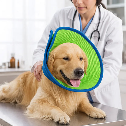 Halskrause Hund weich | verstellbar, atmungsaktiv &amp; bequem