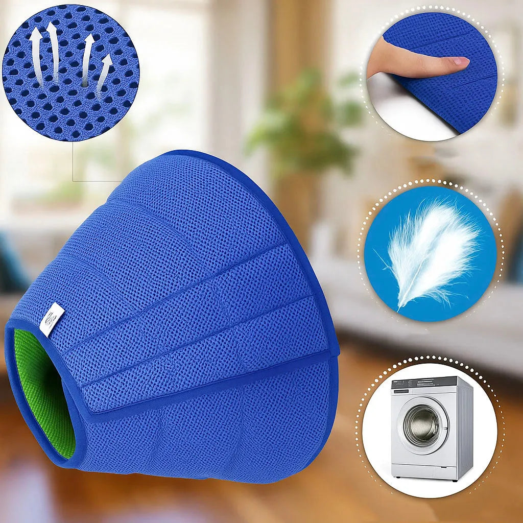 Halskrause Hund weich | verstellbar, atmungsaktiv &amp; bequem