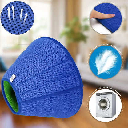 Halskrause Hund weich | verstellbar, atmungsaktiv &amp; bequem