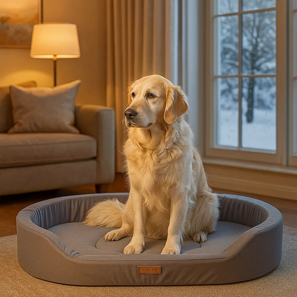 Hundebett weich &amp; waschbar | Kuscheliges Hundekissen für kleine bis große Hunde