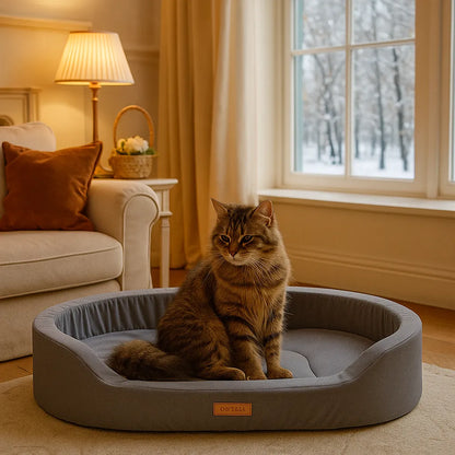 Katzenbett waschbar &amp; weich | Kuscheliges Katzenkissen