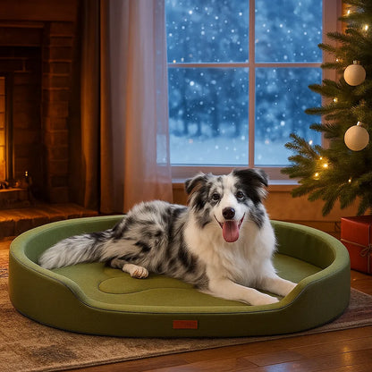 Hundebett weich &amp; waschbar | Kuscheliges Hundekissen für kleine bis große Hunde