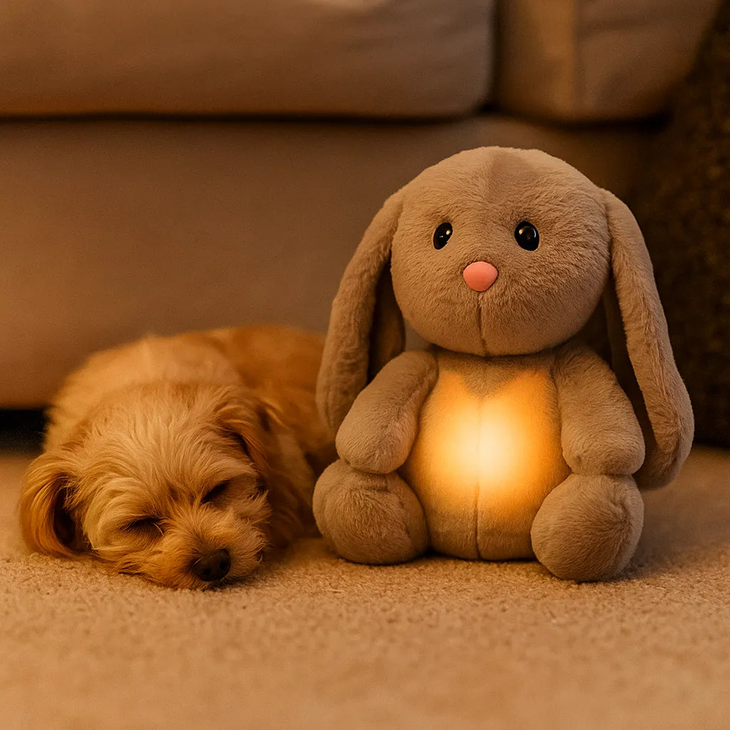 Herzschlag Kuscheltier Hund | Beruhigung bei Angst &amp; Stress