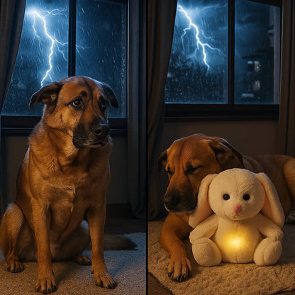 Herzschlag Kuscheltier Hund | Beruhigung bei Angst &amp; Stress