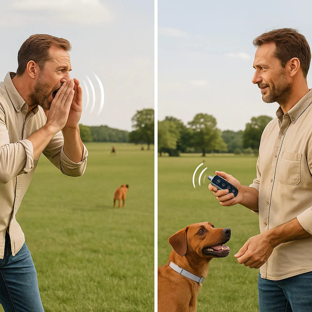 Erziehungshalsband Hund – Training mit Ton &amp; Vibration