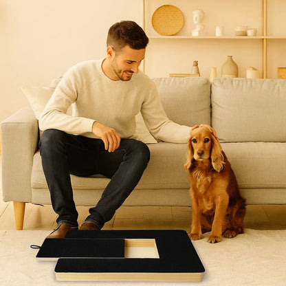 Hundespielzeug mit Leckerli-Fach | Fördert natürliche Krallenabnutzung