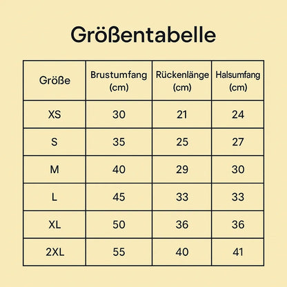 Hundebody mit Ärmeln – Waschbar &amp; bequem