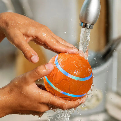 Hundespielzeug interaktiv | Selbstrollender LED Ball für Hunde