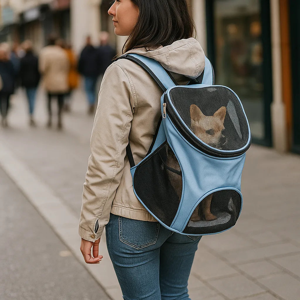 Hundetragetasche Rucksack | Atmungsaktiv &amp; gepolstert