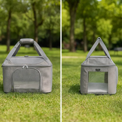 Tragetasche für Hunde faltbar – Atmungsaktiv &amp; ideal für Reisen