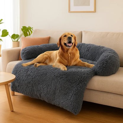 Fluffy Hundebett &amp; Hundedecke | Waschbar, weich &amp; rutschfest