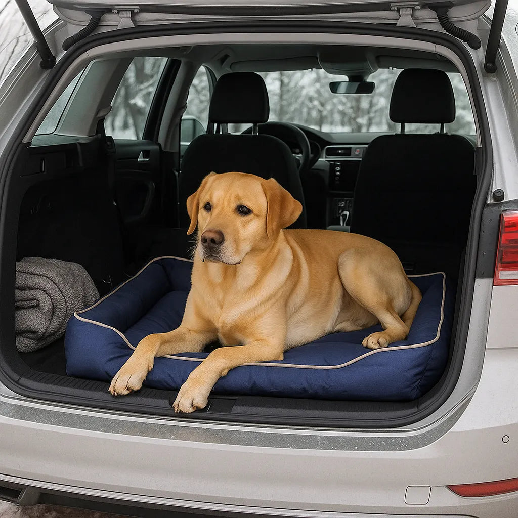 Wasserfestes Hundebett für drinnen &amp; draußen | Robust, abwaschbar &amp; pflegeleicht