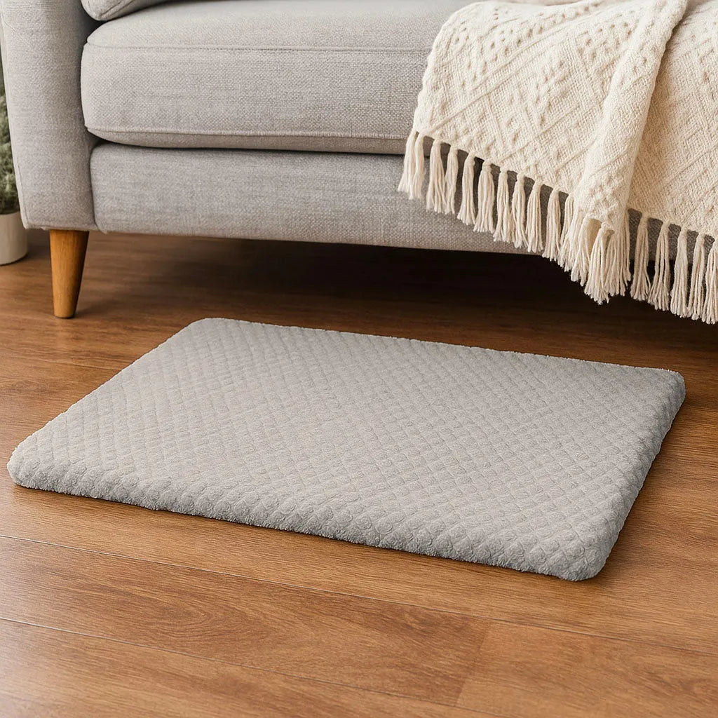 Hundebett mit abnehmbarem Bezug | Waschbar, rutschfest &amp; warm für den Winter