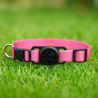 Hundehalsband mit AirTag Halterung | Wasserdicht &amp; sicher für draußen