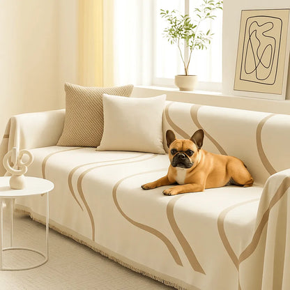 Wendbarer Sofabezug für Hundebesitzer | Schutz vor Haaren, Krallen &amp; Flecken