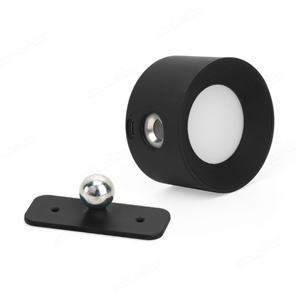 Kabellose LED Wandleuchte mit 360° Rotation