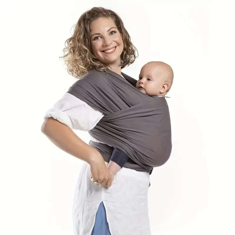 Ergonomische Babytrage mit Rückenunterstützung