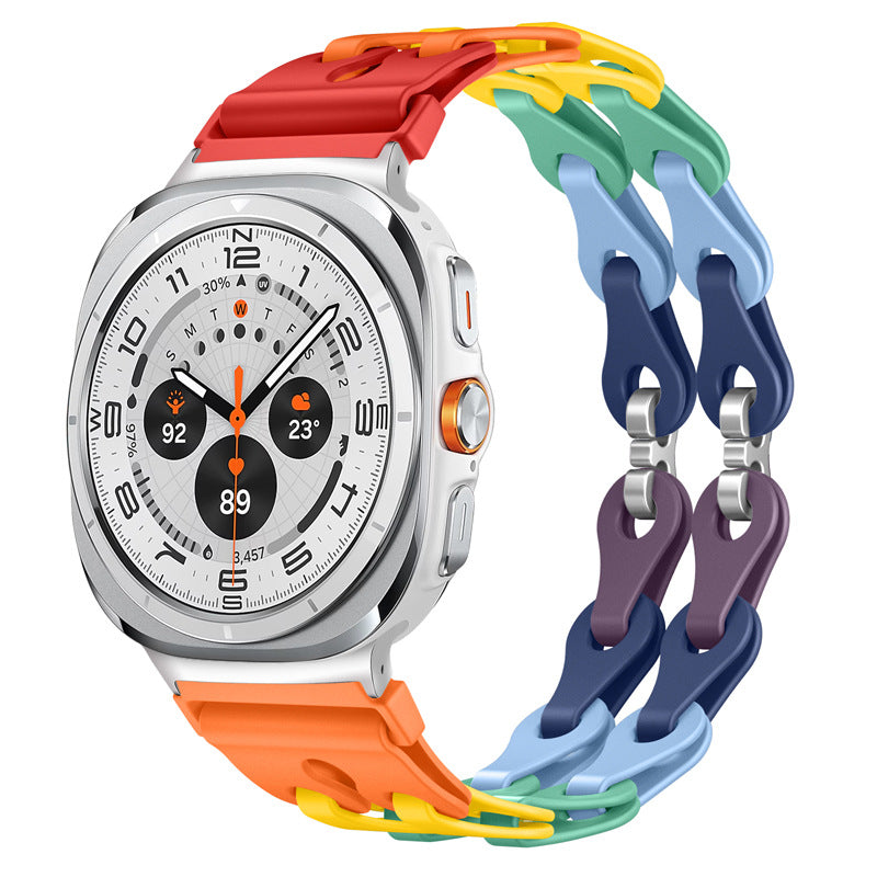Sport Silikon Uhrband für Samsung Galaxy Watch Ultra 47mm
