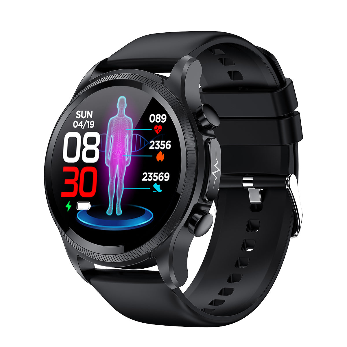 Zelara BCE400 EKG/EKG Blutdruck SPO2 Herzfrequenz Fitness Tracker Wasserdichte Smart Watch