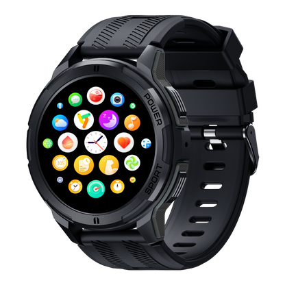 Rugged Smartwatch für Männer - Robuste, unzerstörbare Digitaluhr kompatibel mit iPhone